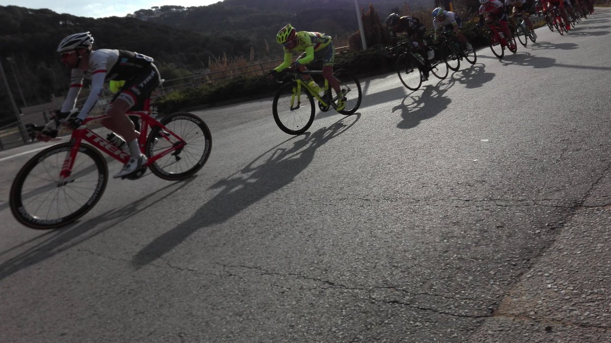 La #VoltaCatalunya al seu pas per #santcebria