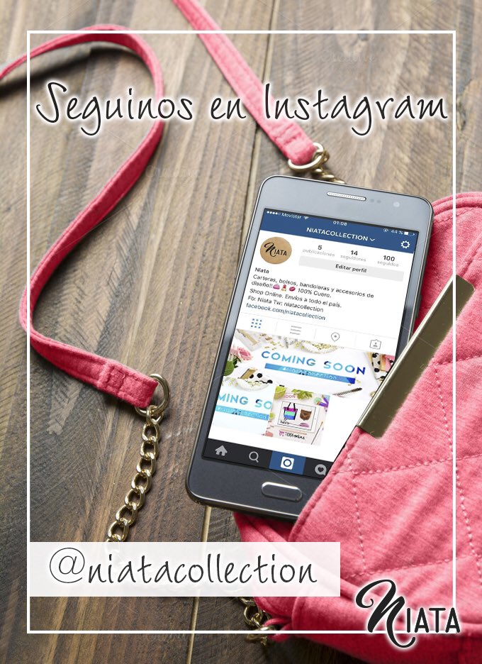 niatacollection's tweet photo. Seguinos en Instagram!!🙋🏼🎒🎉 @niatacollection Muy pronto descubrí toda la nueva colección AW16 https://t.co/GXQ2O0skB9