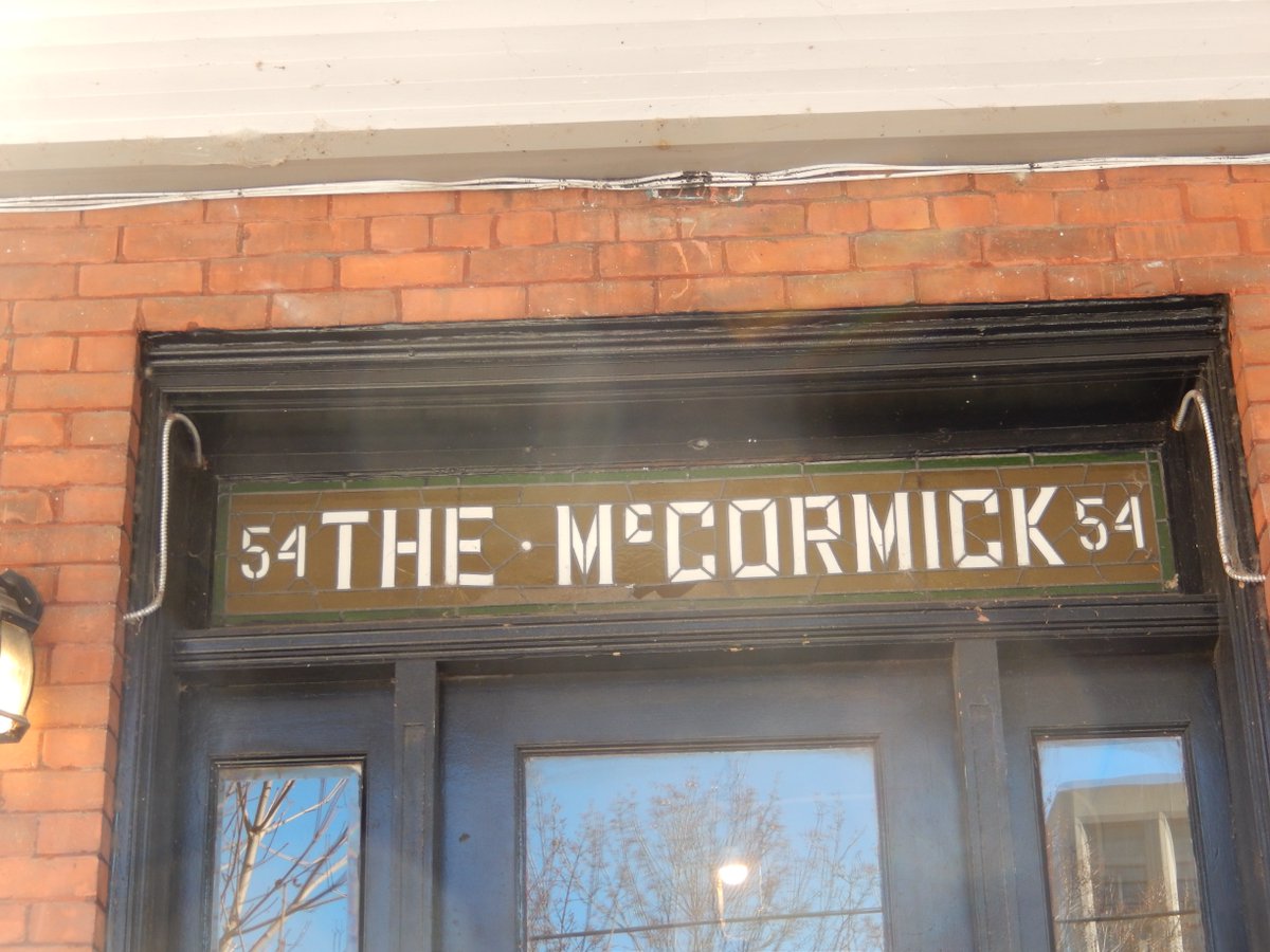 timhuntottawa's tweet photo. "The McCormick", 54 Somerset st. W, #BuildingNames #Ottawa https://t.co/YXEsCqUBC8