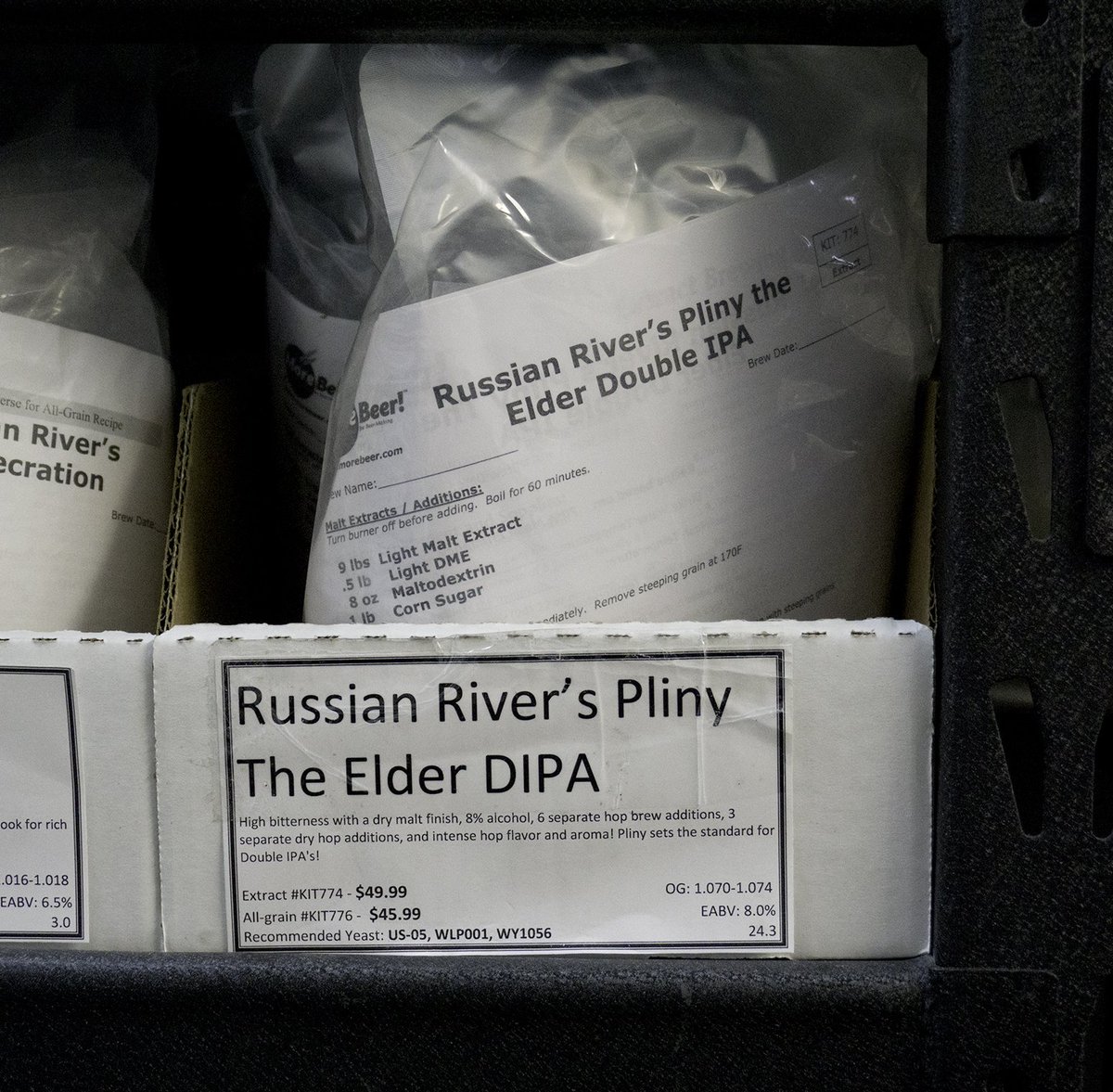 wehomebrew's tweet photo. I love all grain brewing but man this is tempting. #plinytheelder #wehomebrew #homebrew #homebrewing #craftbeer https://t.co/oAmQ2g9agX
