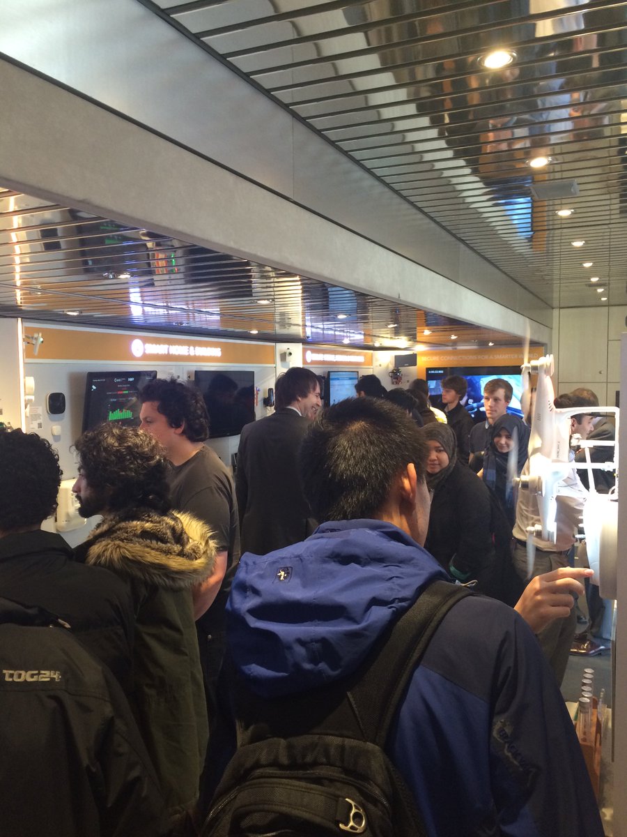 Great afternoon out <a href="/MOSFETs/">NXP MOSFETs</a> with students today, thanks for having us!