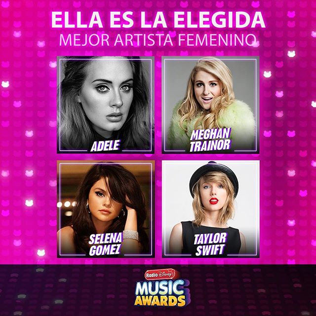 RadioDisneyLA's tweet photo. ¿Difícil elección? Estas talentosas artistas comparten nominación para los #RDMA. Vota  👉🏼https://t.co/iX4D9cr5Yc https://t.co/7YuwgftaRk