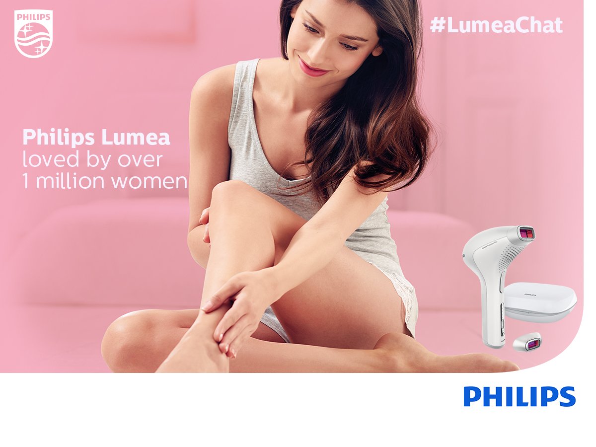 LOVED BY OVER 1 MILLION WOMEN...OUR PHILIPS #LUMEA If you've tried it, we want to hear from you #LumeaChat