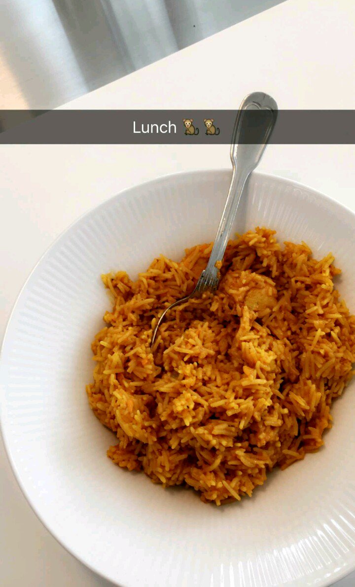 Chicken and riiicce 🍴