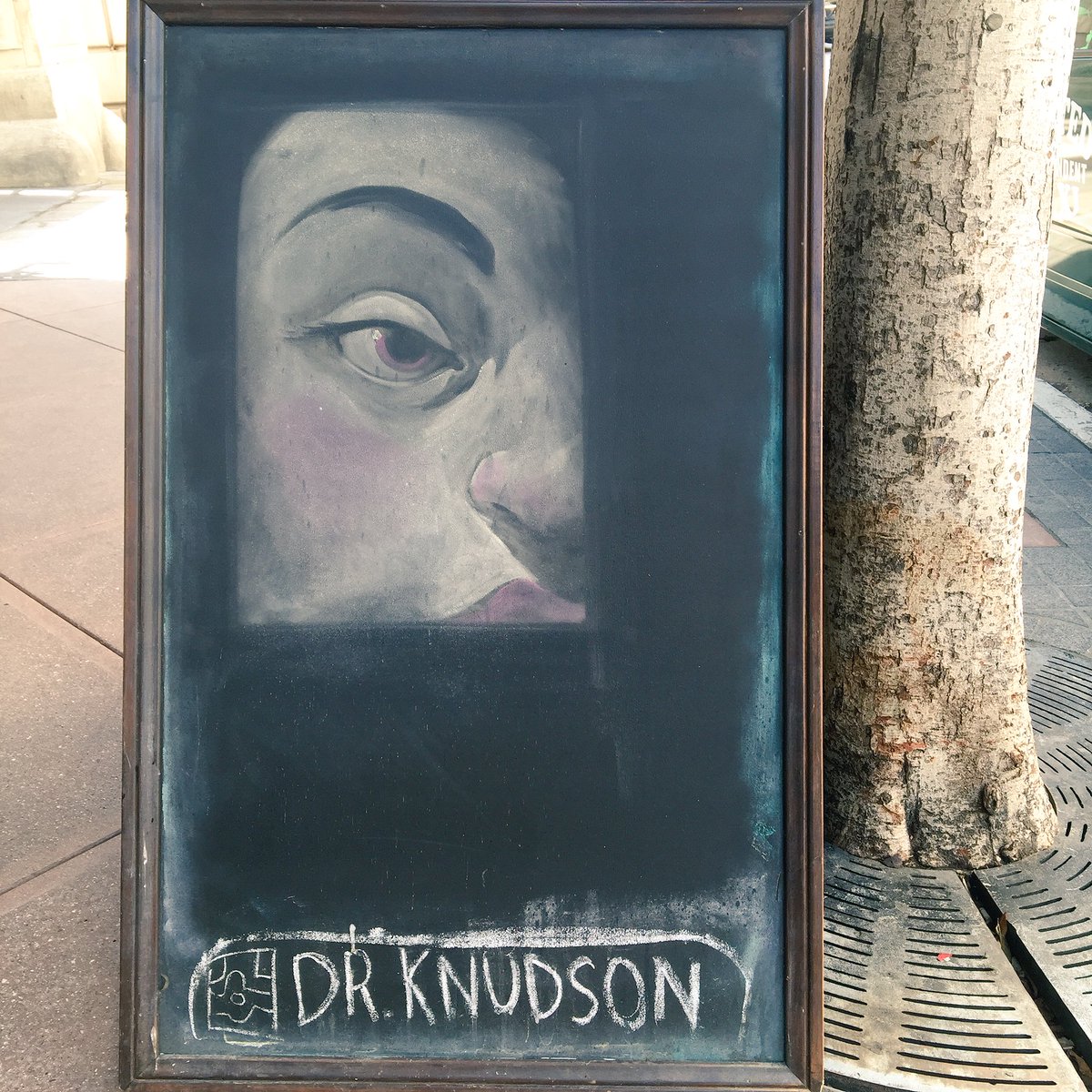 SpringForCoffee's tweet image. Today out in front of our #SpringforCoffeeonGrand &amp;amp; (5th) shop check out the sidewalk art from artist @PhasmoDesign