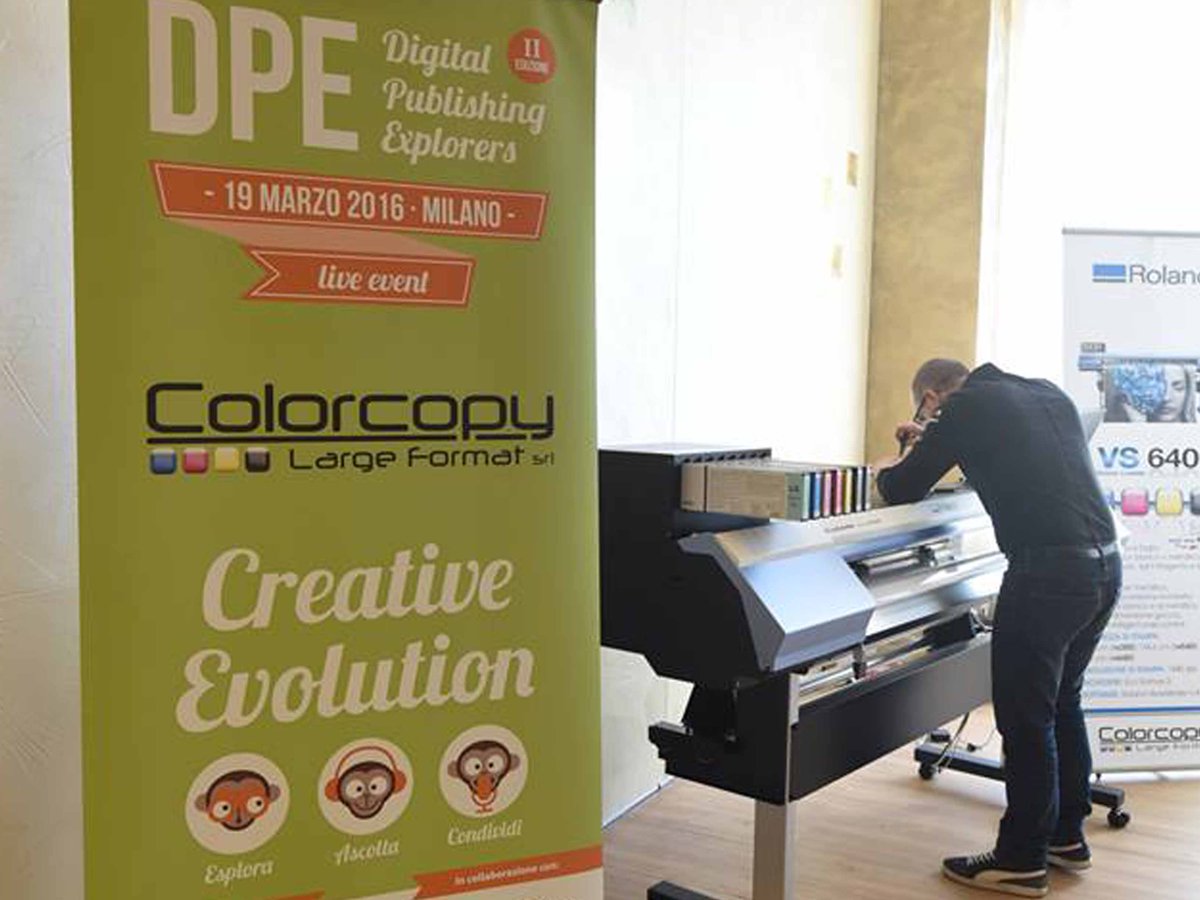 ColorcopySrl's tweet photo. @ColorcopySrl al #DPE2016!
Evento organizzato da @Studio361_MDS https://t.co/Dqu3X9HEAx
