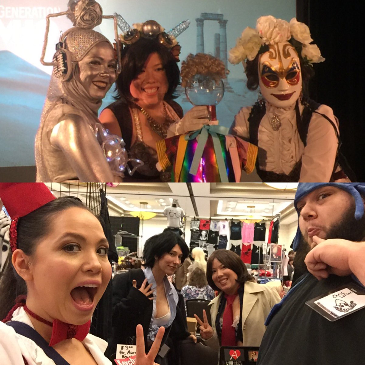 AntipodeDance's tweet photo. Thank you to @onezumi, @harknell, staff, guests, and all whom attended @ReGenerationWho! #DrWho #ReGenWho #Cosplay https://t.co/ZxfoDnX6rW