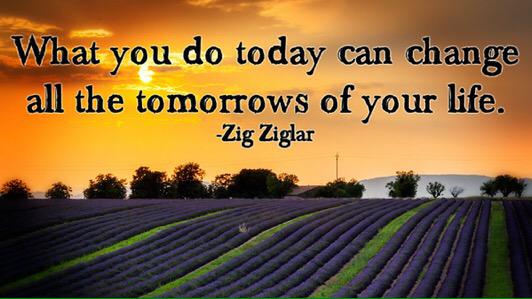 TheZigZiglar's tweet photo. "What you do today can change all the tomorrows of your life."-Zig Ziglar #ZigZiglarQuote https://t.co/OlcMlABliK https://t.co/qVwkEaz2kI