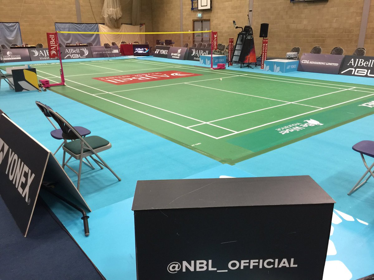 Silence before the storm!!! <a href="/NBL_official/">AJ BELL NBLBADMINTON</a>