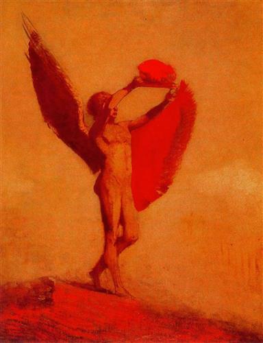 #qlversochetibatteintesta Daedalus interea Creten longumque perosus exilium... loci natalis amore #Ovidio
#Redon