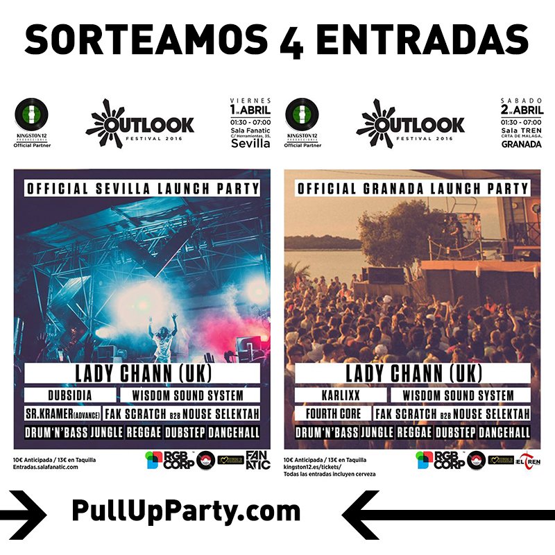 Sorteamos 4 entradas pa la presentación de <a href="/OutlookFestival/">Outlook Festival</a> en #Sevilla y #Granada
j.mp/Outlook-F2016  #outlook
