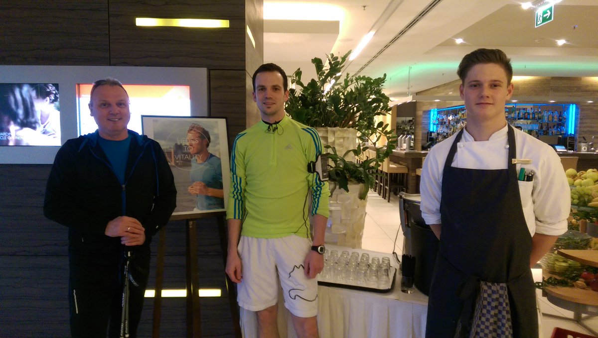 SwissDUS's tweet photo. Our #jogging team is on the run. Whoo-whoop-whoop
#VitalityDay #Swissotel #GCHHotelgroup https://t.co/hWJVJHKtmq