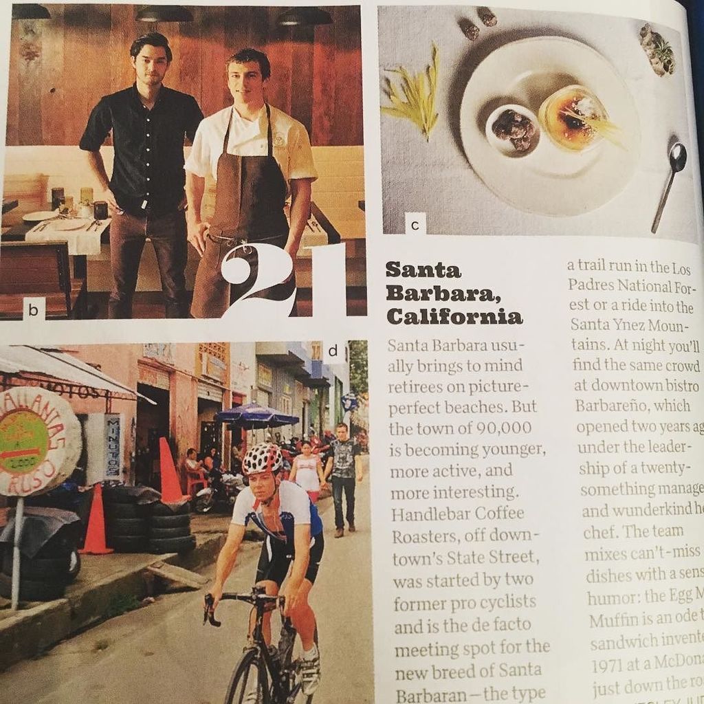 Barbareno_SB's tweet photo. We got mentioned in little write up in #outsidemagazine! Check it out #barbareno #barbare… https://t.co/ByAJ8jYxJK https://t.co/F3MsegqN4W