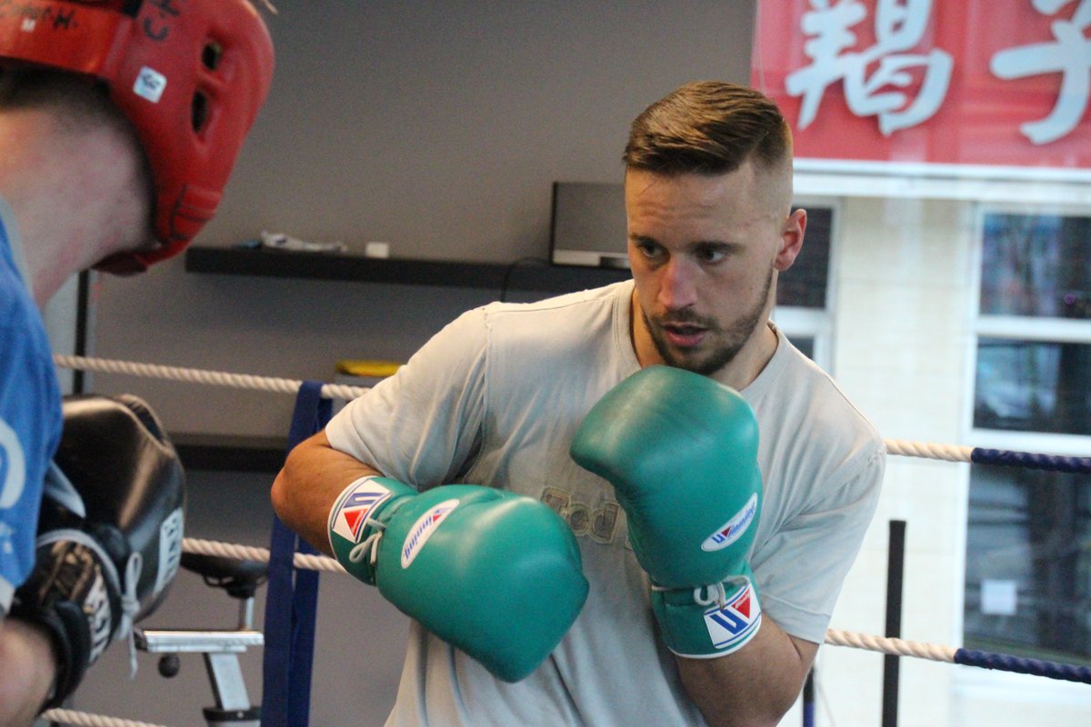 Here's a few pictures from earlier today when I went down to chat with <a href="/SamTheSensation/">Sam O'maison</a> #sheffield #boxing