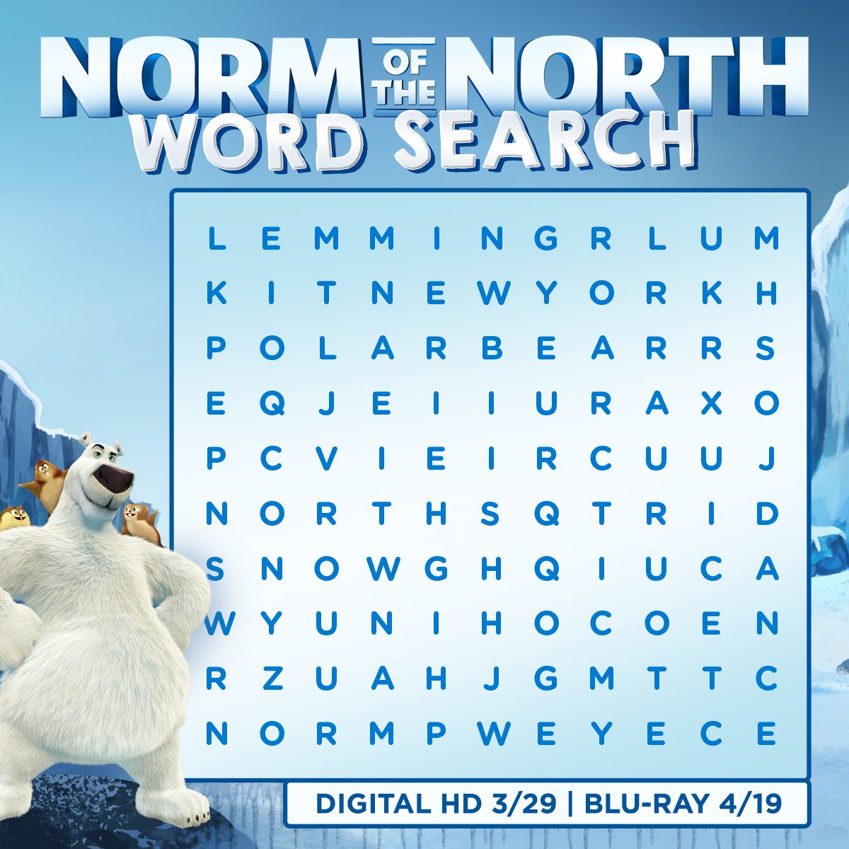 Norm Of The North On Twitter Help NormOfTheNorth W His wordsearch 