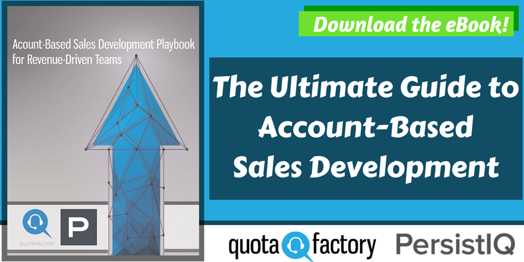 MkCheevers's tweet image. NEW! Download the #AccountBasedSalesDevelopment Playbook: ow.ly/ZJfsp | @QuotaFactory #sales #b2b