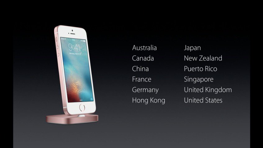 gizmodojapan's tweet image. iPhoneラインナップ。iPhone SEは24日から予約。31日発売。 goo.gl/9t2Bya #AppleEvent #AppleLive