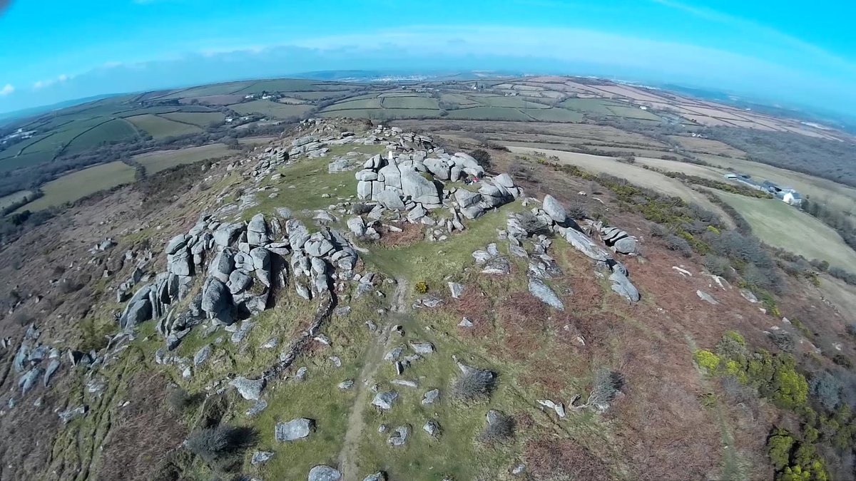 AboveCornwall's tweet photo. Helman Tor was peaceful today. #Cornwall #Beauty https://t.co/trg94LHcLX