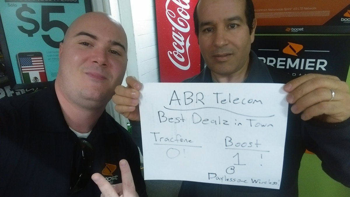 SteveAWI's tweet image. Paylessone Wireless
Me: Biggest competitor in town?
Dealer: Tracfone
Me: Trac who?