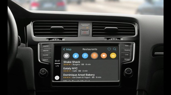 CarPlay, Apple Music ve Maps uygulamalarının daha iyi bir sürümünü kullanacak.