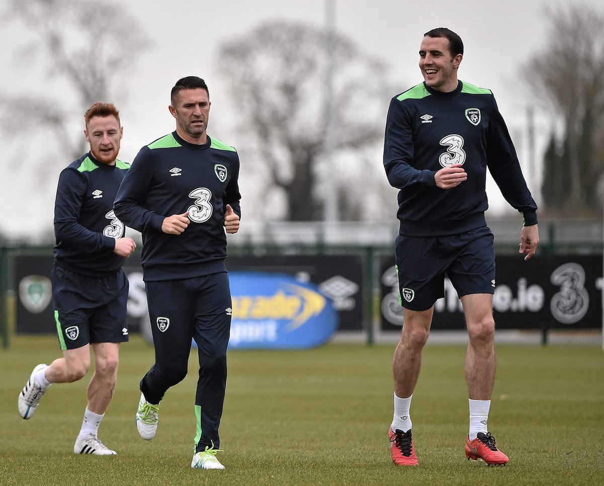 IrelandFootball's tweet photo. TRAINING | The Boys in Green returned to #FAINTC this afternoon for the first training session of the year. #COYBIG https://t.co/2o2bU5Jkix