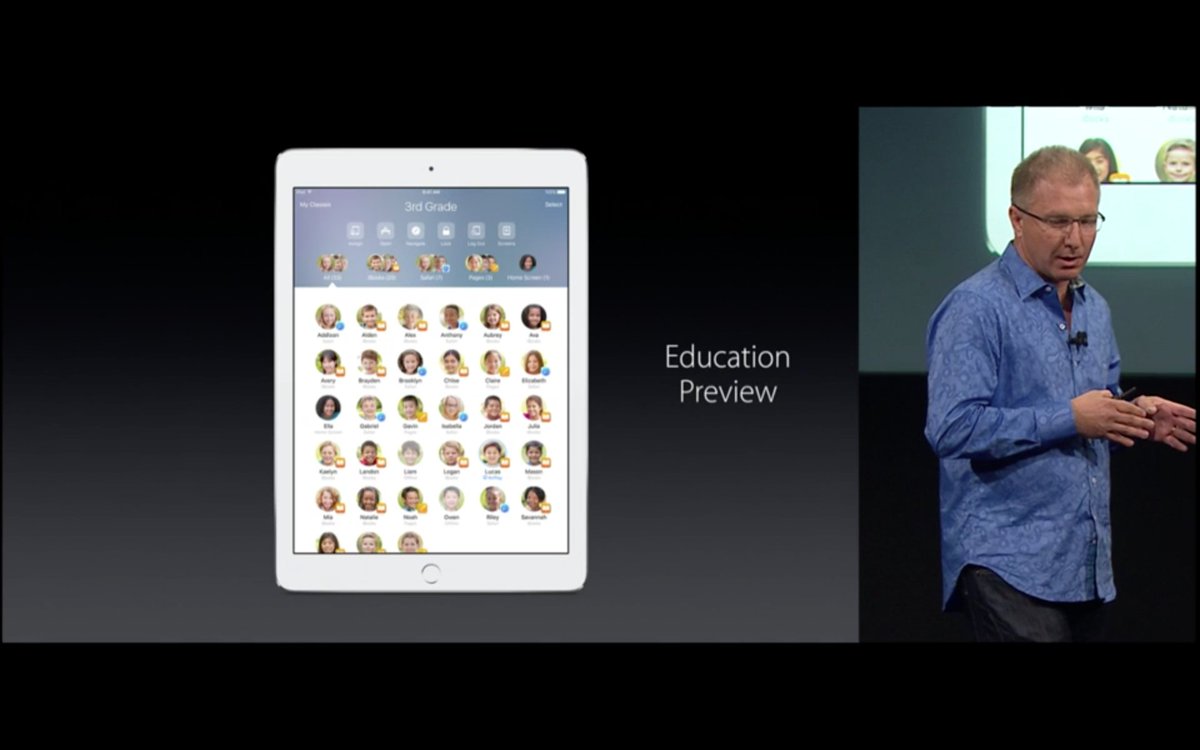 onemorething's tweet photo. iOS 9.3 brengt ook nieuwe functies voor scholen! #OMTLIVE #AppleEvent https://t.co/FHzbn8DSiY