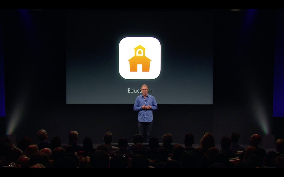 onemorething's tweet photo. iOS 9.3 brengt ook nieuwe functies voor scholen! #OMTLIVE #AppleEvent https://t.co/FHzbn8DSiY