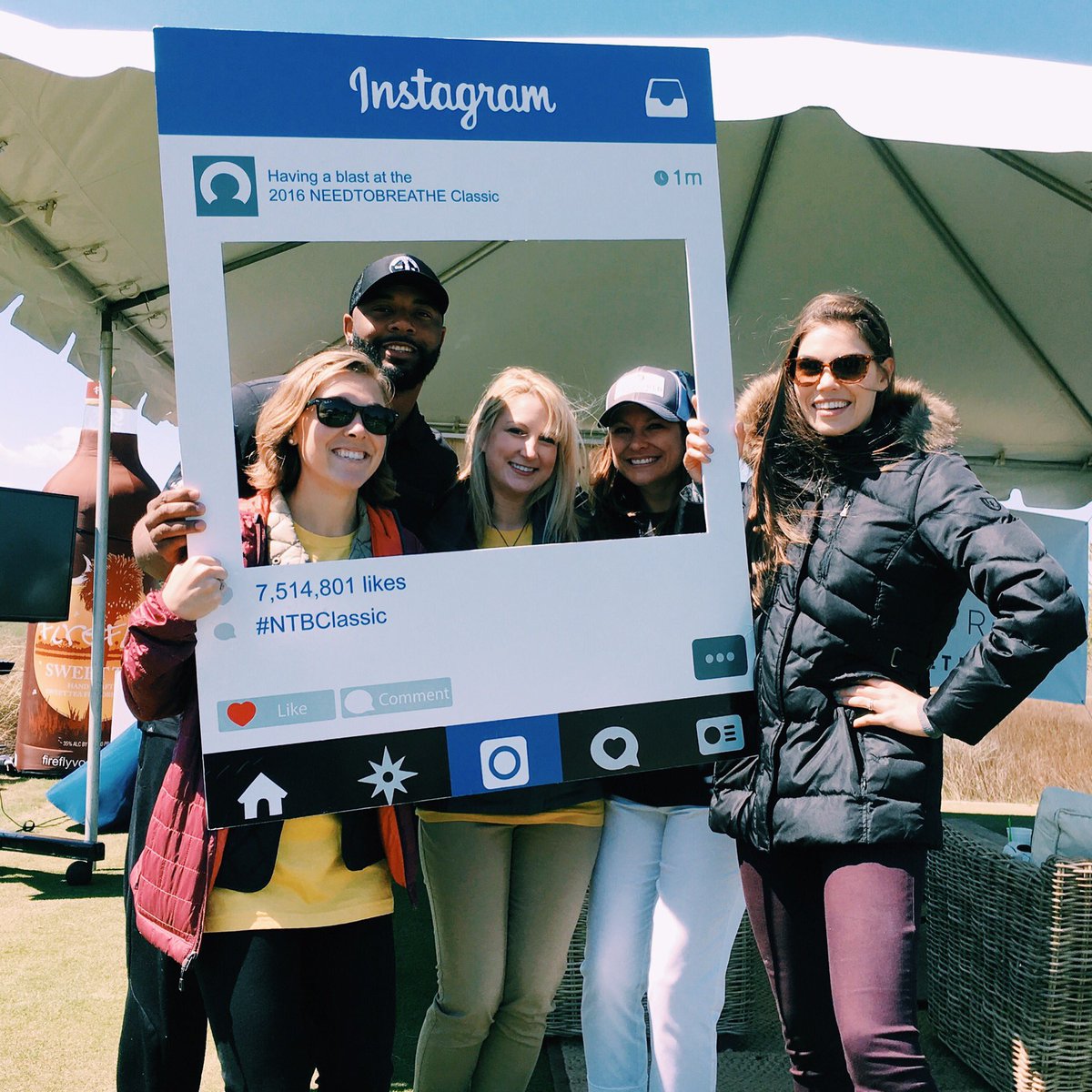 Hanging out with <a href="/TajhB10/">Tajh Boyd</a> at this year's #NTBClassic