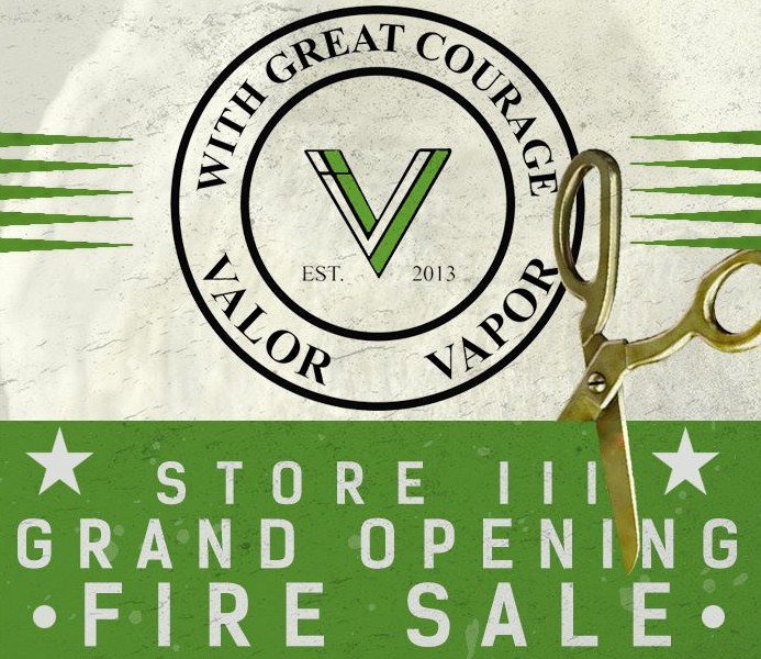 ValorVapor's tweet photo. V-3 Existing Inventory Fire Sale - https://t.co/gLyWzstRz3 https://t.co/W0MxAgD4bg