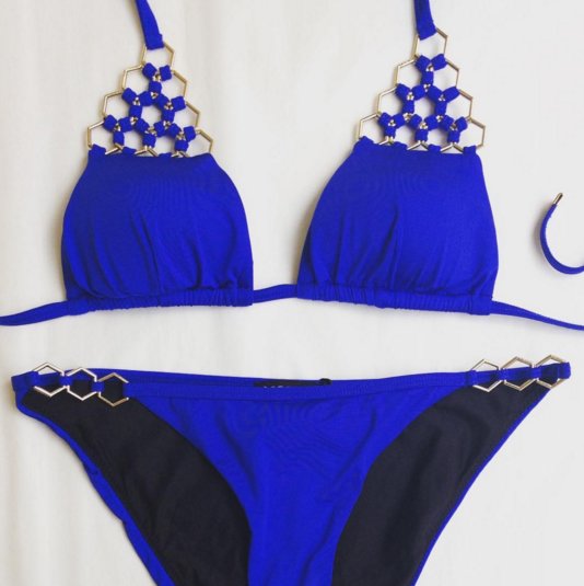 dolcifollie's tweet image. Simple yet stylish triangle bikini by #Moeva available in store and online at #dolcifollielingerie #lingerieboutique