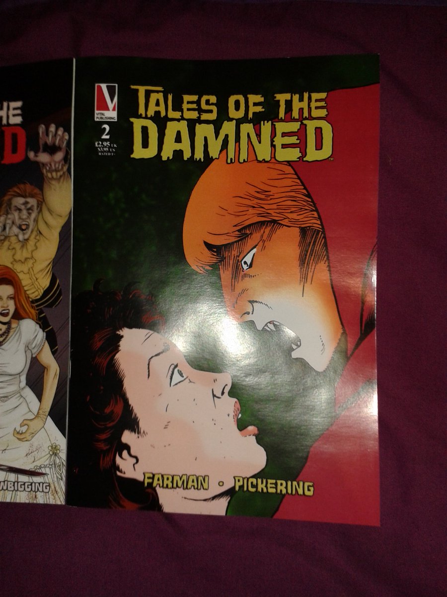 vitalpublishing's tweet photo. We are currently enjoying that new book smell, Tales of the Damned #2 just arrived back from the printers!  #totd2 https://t.co/Mz2c11l5Oe