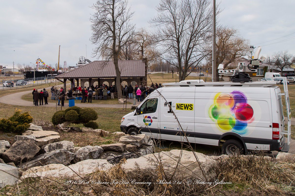 A_Gallaccio's tweet image. Thank you @CHCHNews for covering @portcolborne&apos;s #TopHat ceremony. #ChannelZero increase @CHCHTV&apos;s #LocalCoverage