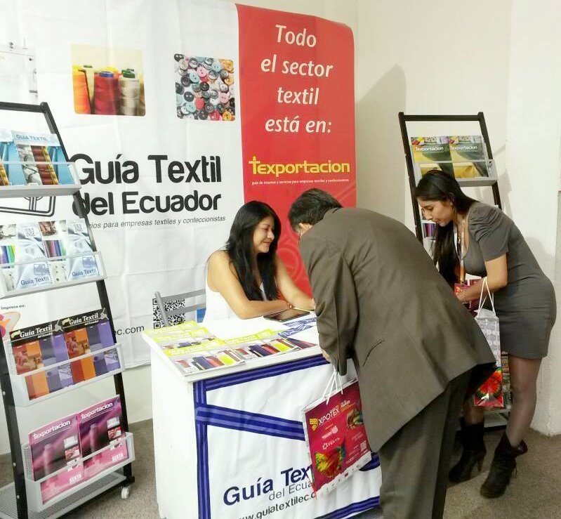 GuiaTexEcuador's tweet photo. Agradecemos a todos nuestros visitantes en la feria #Xpotex 2016 es un gusto contar con su aceptación https://t.co/22uoGjdkXI