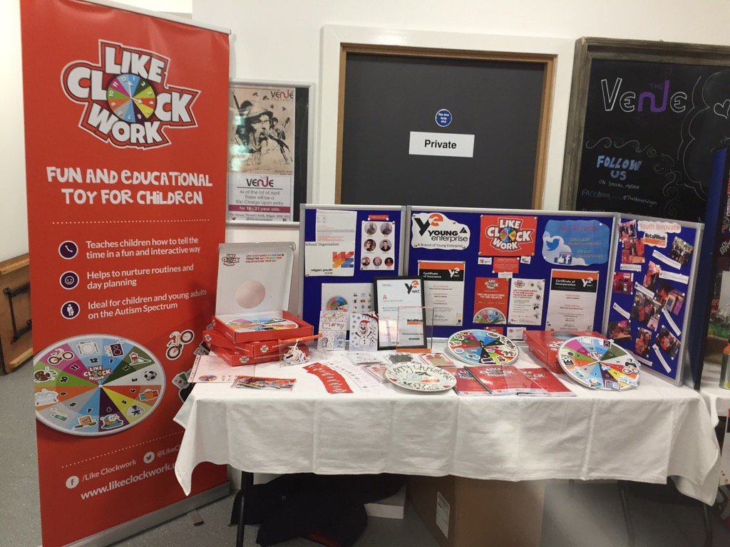 LikeClockWork2's tweet image. Ready and set up for the Wigan @YE_NW area finals! Wish us luck @Thevenuewigan