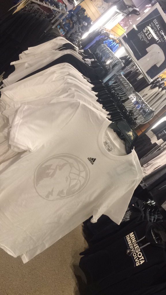 CoachDoggieDogg's tweet photo. Don't forget to come on down to the #WolvesProShop now or tonight. For the #WhiteOut in TC Tonight @Timberwolves https://t.co/SoNxtrMW1z