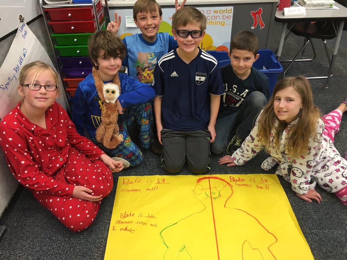 How many crayons tall are you? 

We used classroom materials to measure the height of a few 3rd graders!