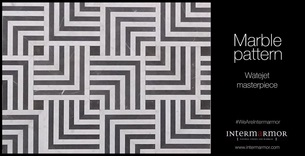 Intermarmor_'s tweet image. Marble pattern designed by Intermarmor technical team &amp;amp; made with our water jet machines. #WeAreIntermarmor