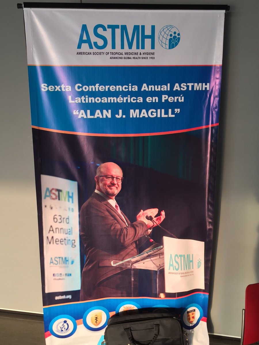 goraleskik's tweet photo. So pleased to be here in Lima at ASTMH in Peru, honoring Alan Magill. We miss you, Alan. @ASTMH #peru @faspaupch https://t.co/DDHDZYcvkH