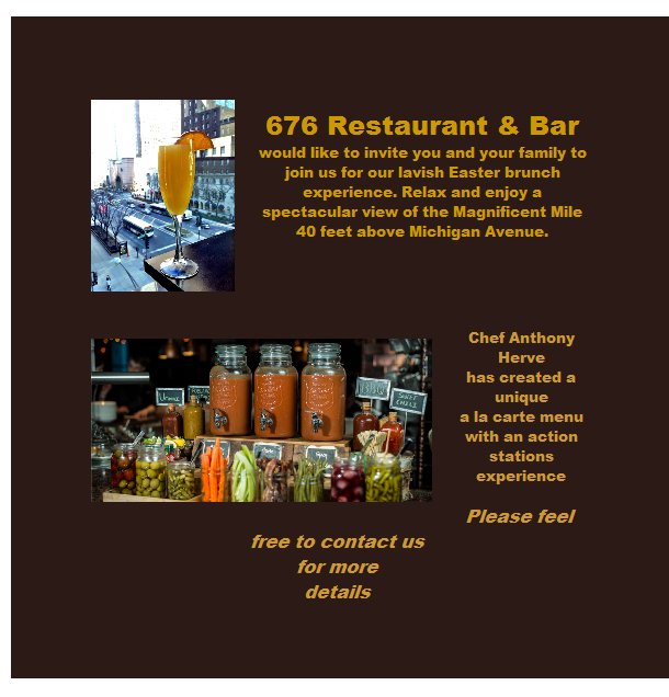 676Restaurant's tweet photo. Brunch with a Twist https://t.co/gQmuoYFNGx https://t.co/dVS74oTlH4
