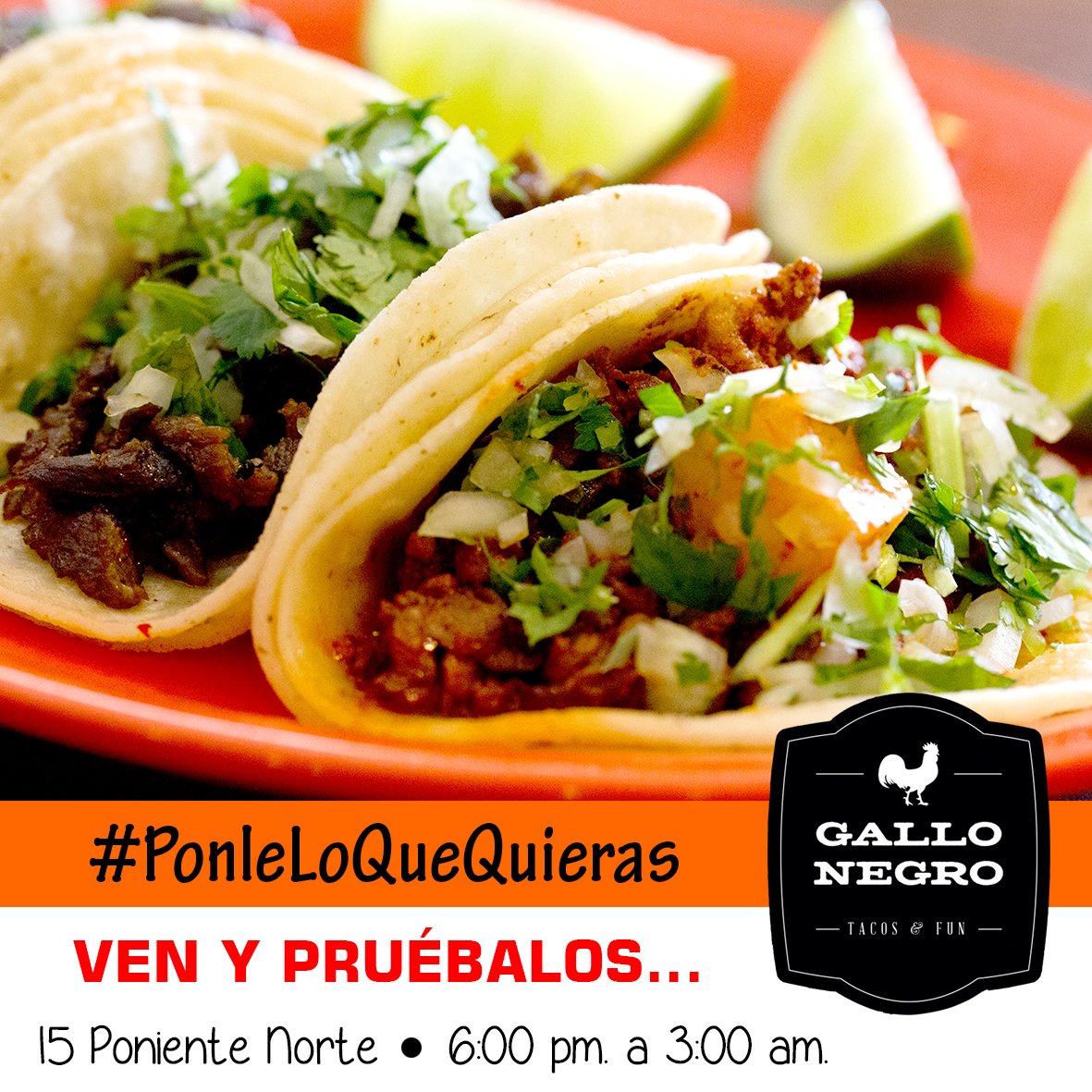 GALLONEGRO_TUX's tweet photo. En verdad te harás adicto a nuestros tacos. #GalloNegro #EspecialistasEnTacos https://t.co/2j796QzzuV