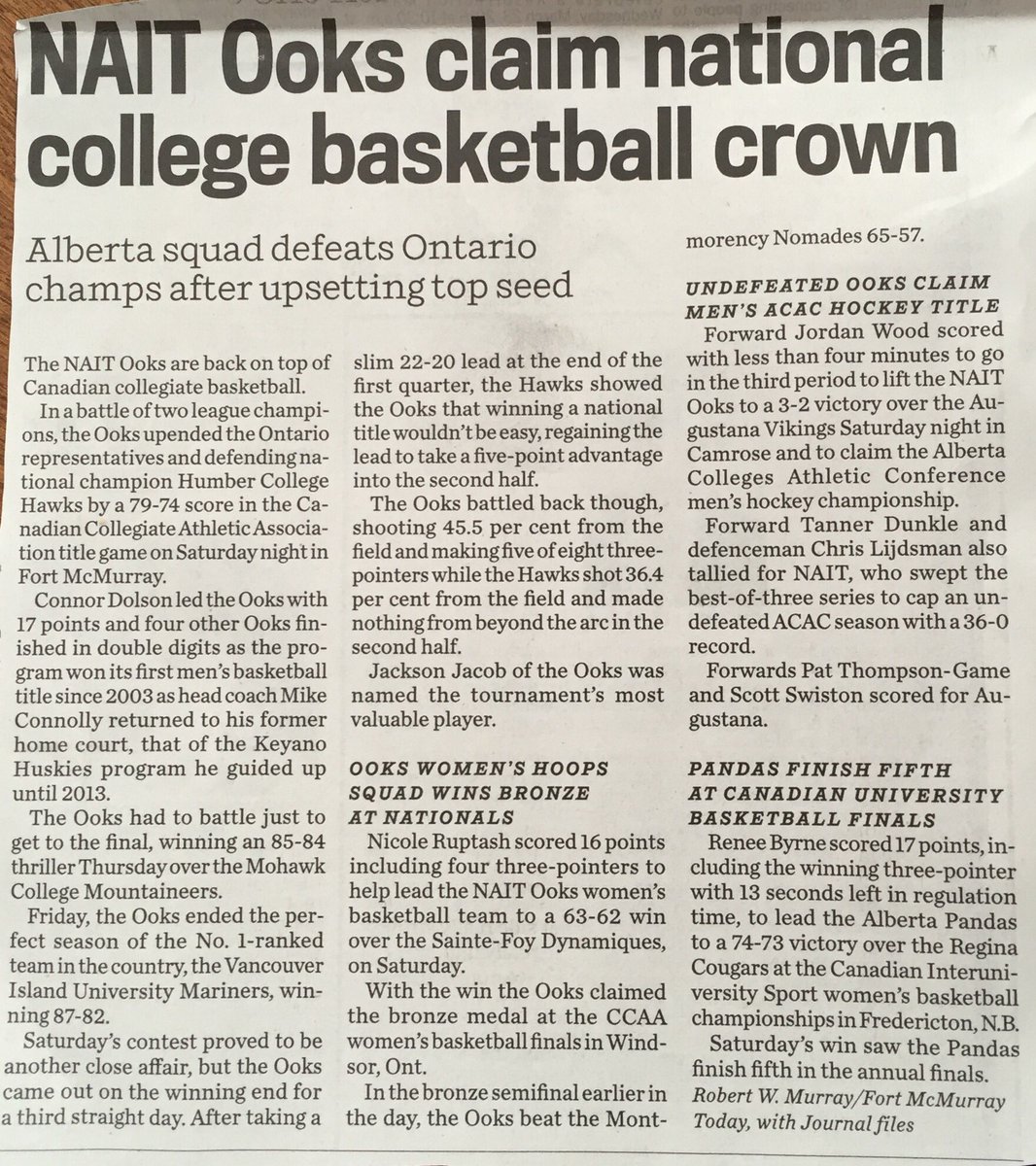 DakotaHillmer's tweet photo. Nait Ooks just dominating this year! #ookpride #NAITBUSN2421 https://t.co/yH7IyuJrJ3