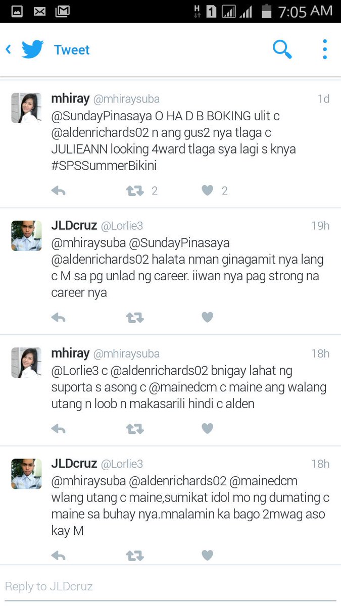 Rivah28's tweet photo. Dalawang one sided nag aaway haha #EBHolyTuesday https://t.co/Wdi57YODew