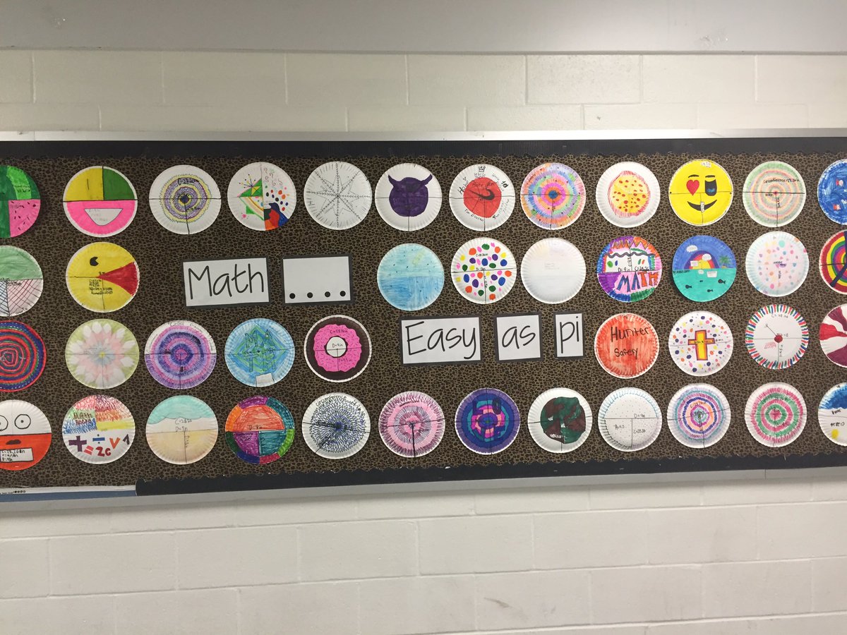 MsHuntMath's tweet image. Forgot to upload this from #PiDay2016