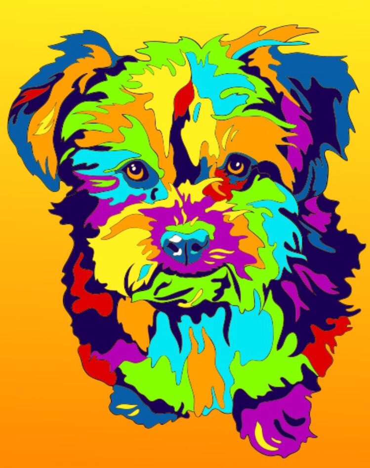Multicolor Dog Print on Twitter "SincerelyTumblr Bwdreyer Ahahah