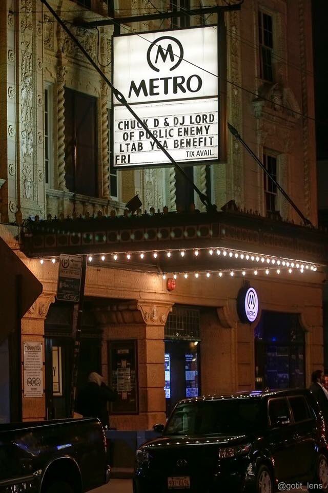 DjLORDofficial's tweet photo. Thank you #Chicago ✌🏾️until next time 
MUCH ❤️!!! @metrochicago 
#ChuckD #DjLORD #LTAB2016 #PublicEnemy #2MuchPosse https://t.co/XBZxfELYZo