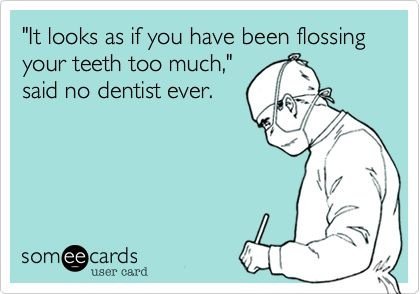 DrAkadOrtho's tweet photo. #MondayMotivation: Don't forget to floss regularly! #Dental #OrthoHumour https://t.co/VT0e8ncyKu
