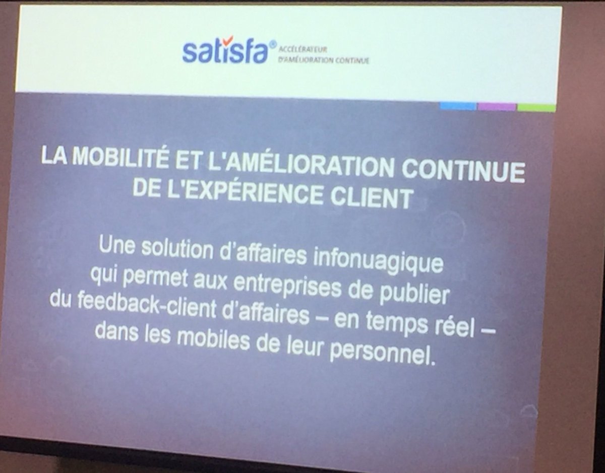 DFYdigital_'s tweet photo. Prochaine présentation, mon rêve réalisé. #feedback client #tempsreel avec #satisfa #CRIM https://t.co/Pe7UH4lPXS