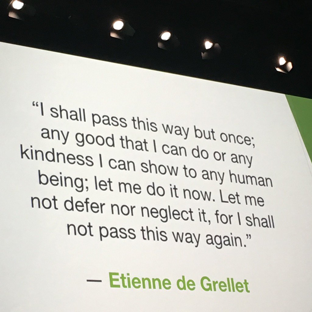 AnnMarieMeacham's tweet photo. Words to live by #afpsvc #afpfc2016 https://t.co/ejaC3s1QoX
