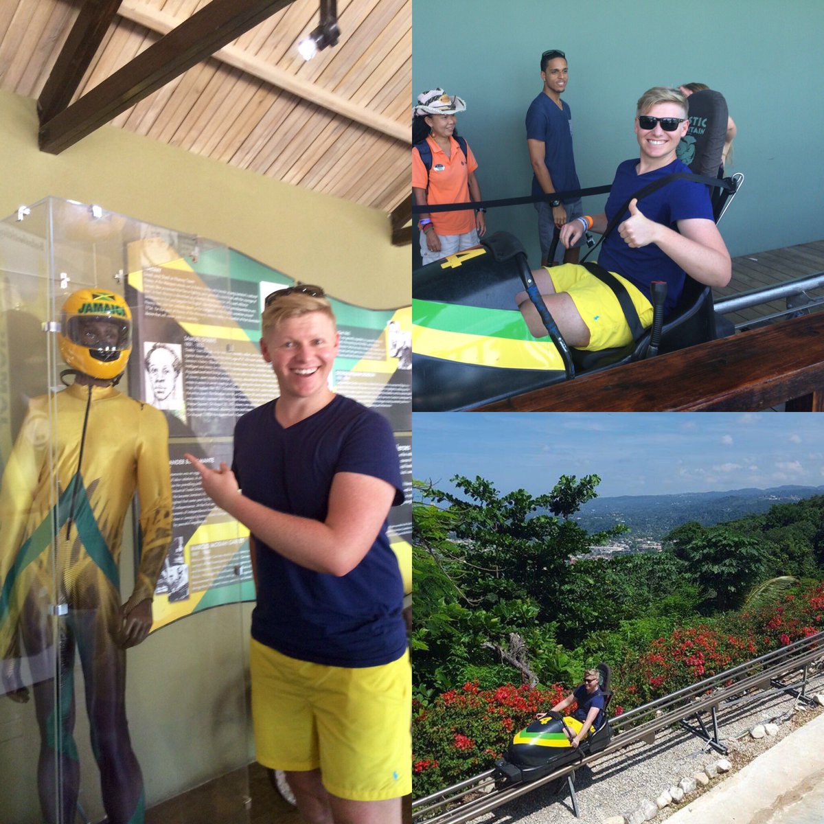 HermanPieters's tweet photo. Did some cool runnings in Jamaica today! #bobsled #Jamaica #adventurepart2 https://t.co/hRgSaxps2B