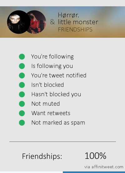 GrotesqueGerard's tweet image. [Friendships] x @Cuppycakefrank
Results: 100% affinitweet.com/results/ffd5fa…
via affinitweet.com